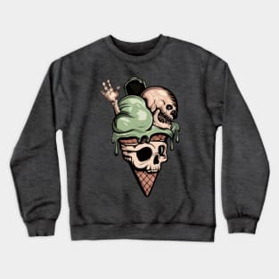 The Terrifying Ice Cream Crewneck Sweatshirt